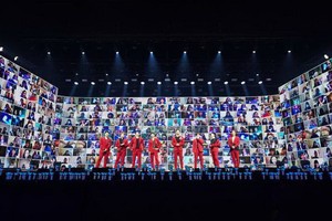 圖為韓國SM娛樂公司今年起推出“Beyond LIVE”系列線上演唱會。（圖源：SM娛樂公司）