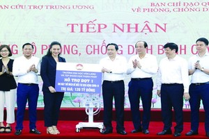 萬盛發集團及文朗大學捐贈 500 台呼吸機