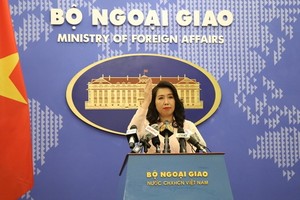 外交部發言人黎氏秋姮。（圖源：外交部）