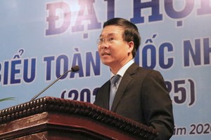 中央宣教部長武文賞在會上致詞。（圖源：T.A）