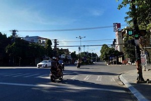 隔離令執行數個小時後的東河市。（圖源：廷俊）