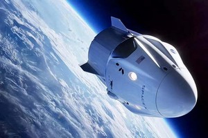 圖為 SpaceX 載人龍飛船。（圖源：NASA）