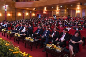 越南廣播電台黨部代表大會開幕現場。（圖源：VOV）