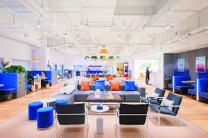 WeWork 在胡志明市設立的 Sonatus一隅。 