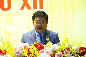 平新郡郡委書記黎文廳。（圖源：黎叉）