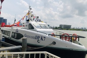 白騰-平陽-古芝高速船減少航班。（圖源：何梅）