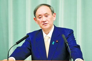 日本內閣官房長官菅義偉。（圖源：互聯網）