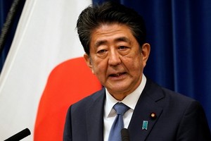 因健康亮紅燈而請辭卸任的日本首相安倍晉三。（圖源：互聯網）