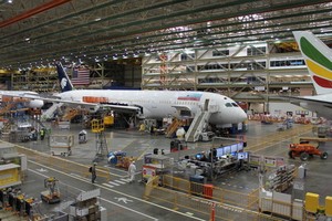 美國波音飛機製造廠一隅。（圖源：Getty Images）