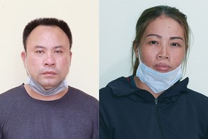 被捕的2名嫌犯潘文拾（左圖）及武氏雲。（圖源：警方提供）