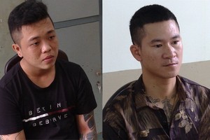 2名涉事嫌犯被捕，左圖為謝金慶，右圖為阮光成。（圖源：瓊江）