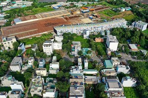 黃通商業服務有限公司投資開發的新日商業住宅區。