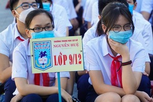 學生返校快樂復課。（圖源：PLO）