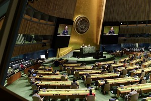 第七十五屆聯合國大會當地時間15日在紐約聯合國總部開幕。（圖源：聯合國）