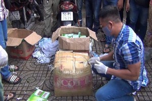 從柬埔寨運載至本市的47公斤毒品已被公安沒收。