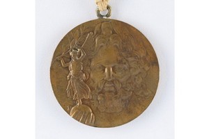 1896首屆奧運會獎牌。（圖源：互聯網）