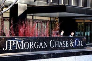 摩根大通銀行。（圖源：AFP）