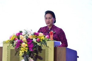 國會主席阮氏金銀。（圖源：英芳）