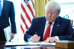 美國總統特朗普。（圖源：AFP）