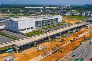 新東區車站將於10月10日投入營運。