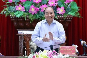 政府總理阮春福出席會議。（圖源：統一）