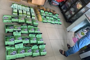 圖為9月9日，本市公安力量破獲一起販毒案，繳獲毒品47公斤及搖頭丸2萬顆。（圖源：警方提供）