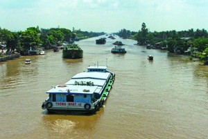 政府總理指導促進內陸水路運輸發展。（示意圖源：互聯網） 