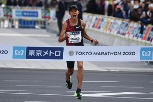 2021年東京馬拉松宣傳圖。（圖源：互聯網）