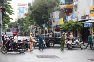 職能力量封鎖案發現場。（圖源：CTV）