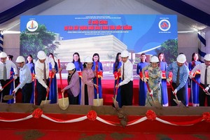 孫德勝博物館重建項目動工儀式。（圖源：草黎）