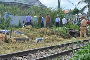 職能力量在現場調查事故原因。（圖源：馬芳）