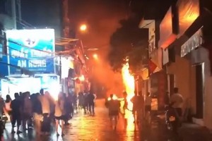 火警現場。（圖源：CTV）