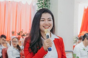 阿里巴巴房地產股份公司原副總經理黃氏玉如。（圖源：明慧）