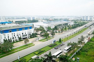 圖為本市第九郡高科技園區一瞥。