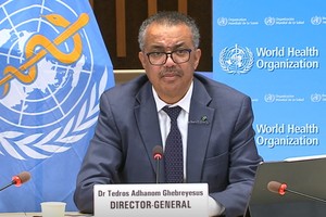 世界衛生組織總幹事譚德塞。（圖源：WHO）