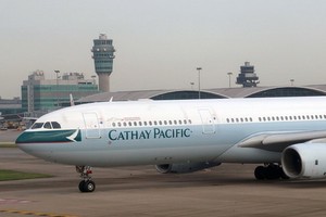 圖為國泰航空集團的一架客機。（圖源：互聯網）