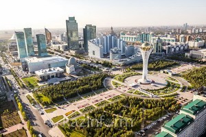 圖為哈薩克斯坦首都努爾-蘇丹。（圖源：互聯網）