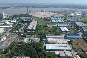 協福工業區一隅。