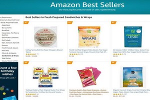 若干國貨熱銷品牌現已跨境亮相在亞馬遜電商平台上。