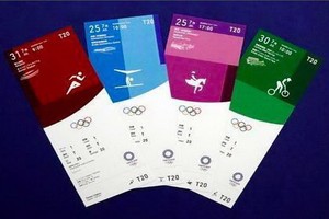東京奧運會門票。（圖源：互聯網）