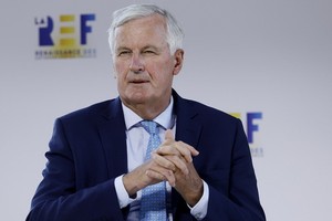 負責英國“脫歐”事務的歐盟首席談判代表巴尼耶。（圖源：AP）