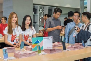 小米公司在本市開設的專賣店。