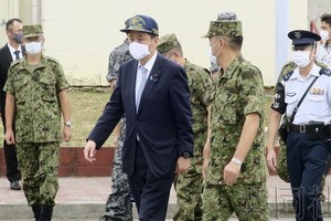 日美關係消息人士11日透露，日本政府在2021年度以後的駐日美軍駐留經費負擔(溫馨預算)的首次正式談判中，列舉制定安全保障相關法及太空領域的合作等，強調了日方為同盟所做的貢獻。（圖源：共同社）