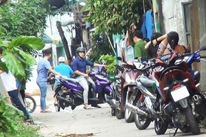 職能力量趕抵案發現場進行查勘取證。（圖源：H.T）