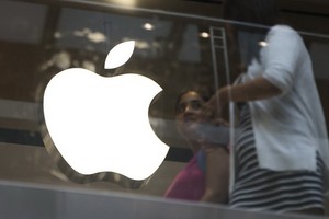 蘋果專賣店。（示意圖源：新華社）