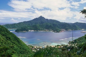 南太平洋島國的薩摩亞19日通報首例新冠肺炎確診病例。圖為薩摩亞一瞥。（圖源：Getty Images）