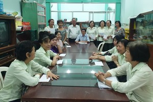 潁川學校董事會關照校委與老師