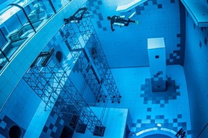 潛水池場景壯觀。（圖源：互聯網）