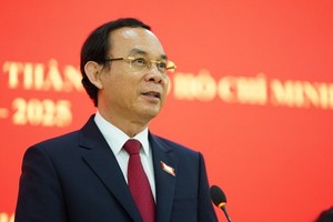 黨中央書記、市委書記阮文年。（圖源：輝盛）