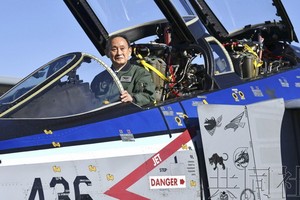 日本首相菅義偉。（圖源：共同社）